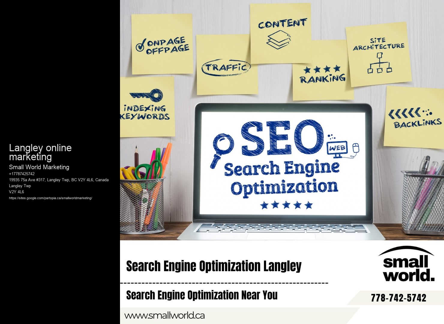 Langley online marketing SEO service consultants